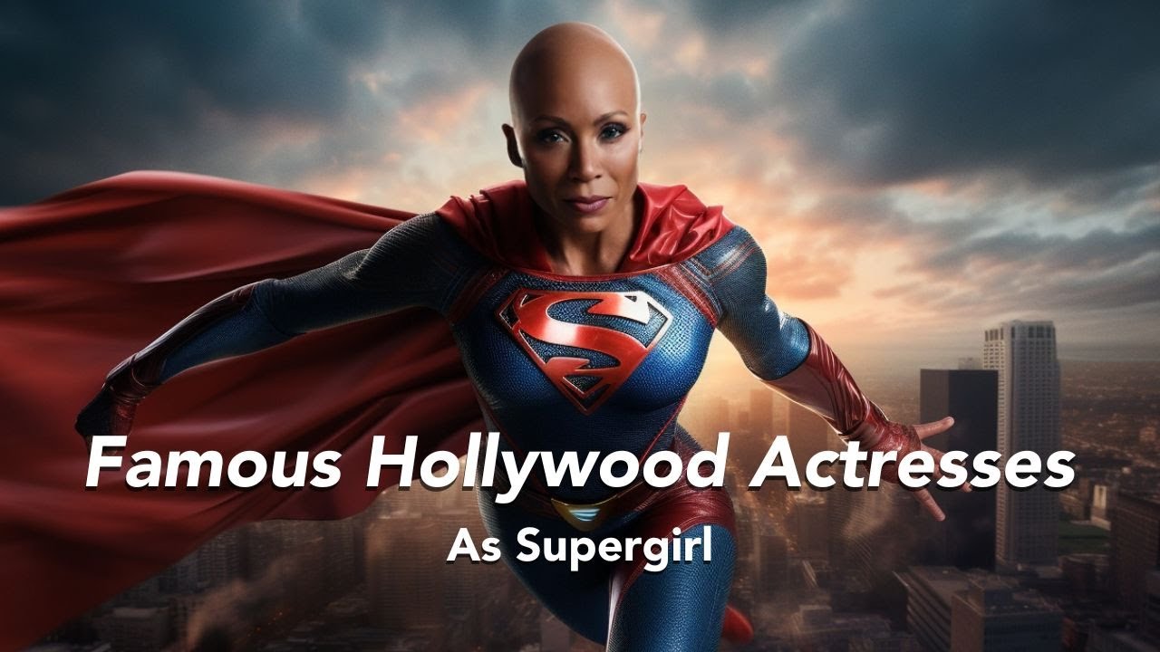 Famous Hollywood Actresses as Supergirl: