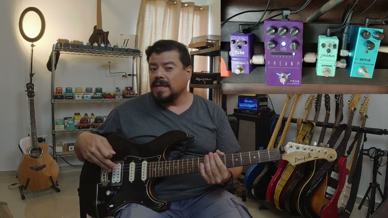Prueba / Reseña Pedal Saphue Crunch Distortion
