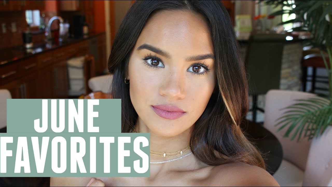 JUNE FAVORITES! HAIR GLOSS, MAKEUP, VLOGGING, ETC!