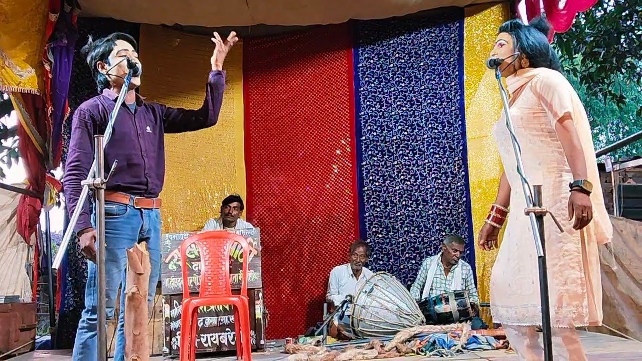दाउदनगर की नौटंकी बदला और बलिदान लॉकेट की पहचान डाकू भयंकर सिंह सुपरहिट #9554947065