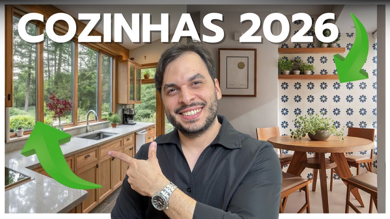 TEND&Ecirc;NCIAS De COZINHAS Que DOMINAR&Atilde;O 2026!