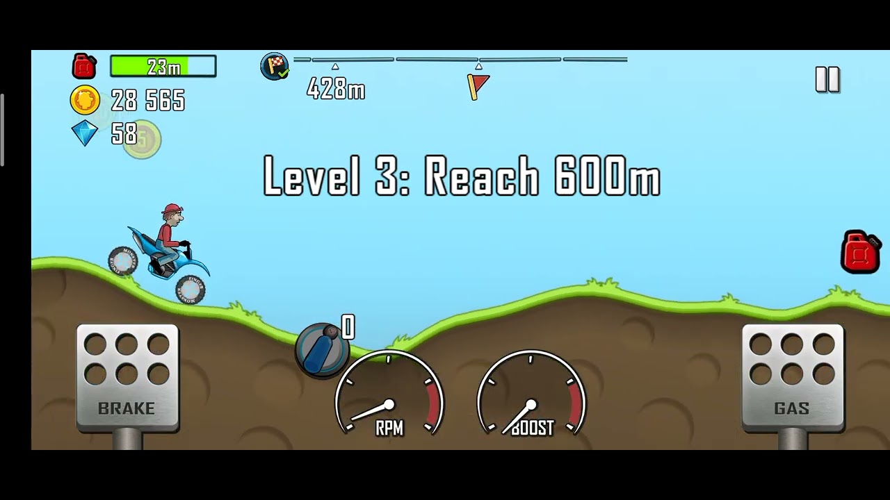 Hill climbing game playing different types stages guys please do subscribe like and comment share 