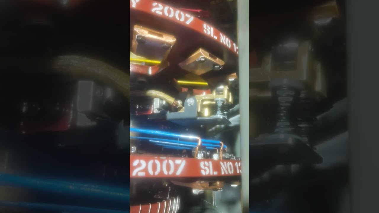 #OLTC testing moving contact  #On load tap changer.
