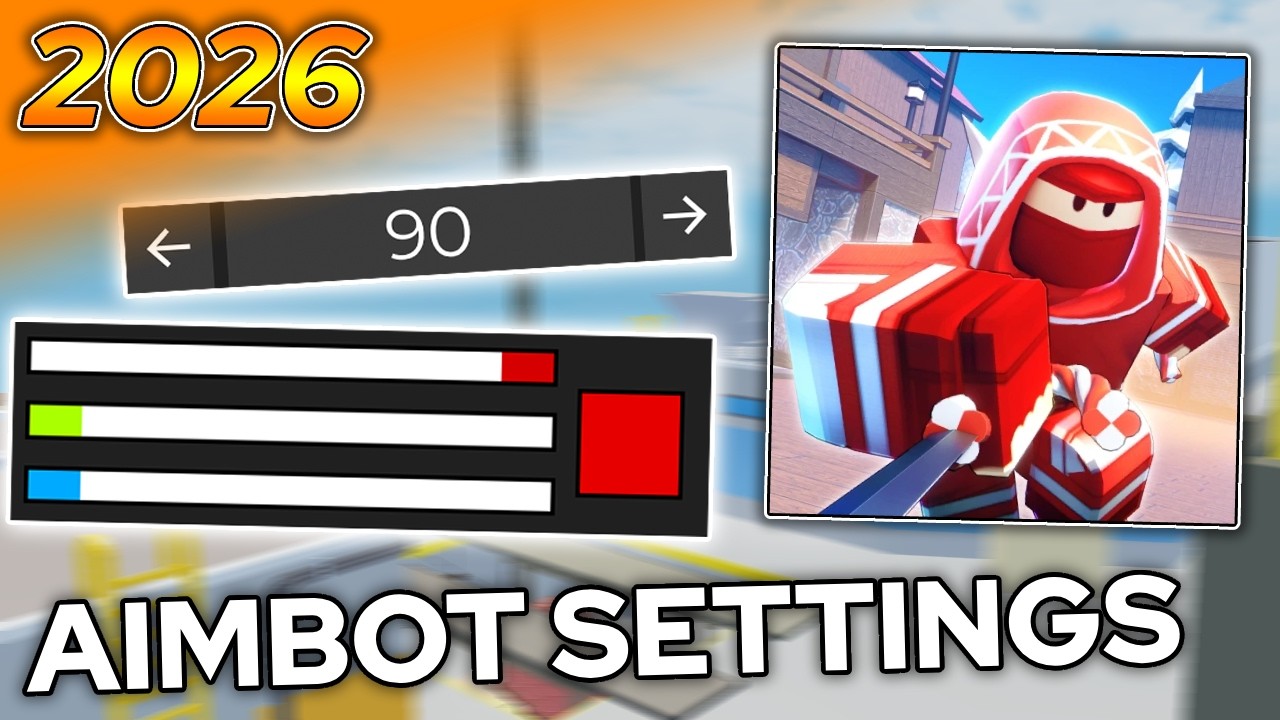 Настройки AIMBOT 2026 для Арсенала... (Roblox)