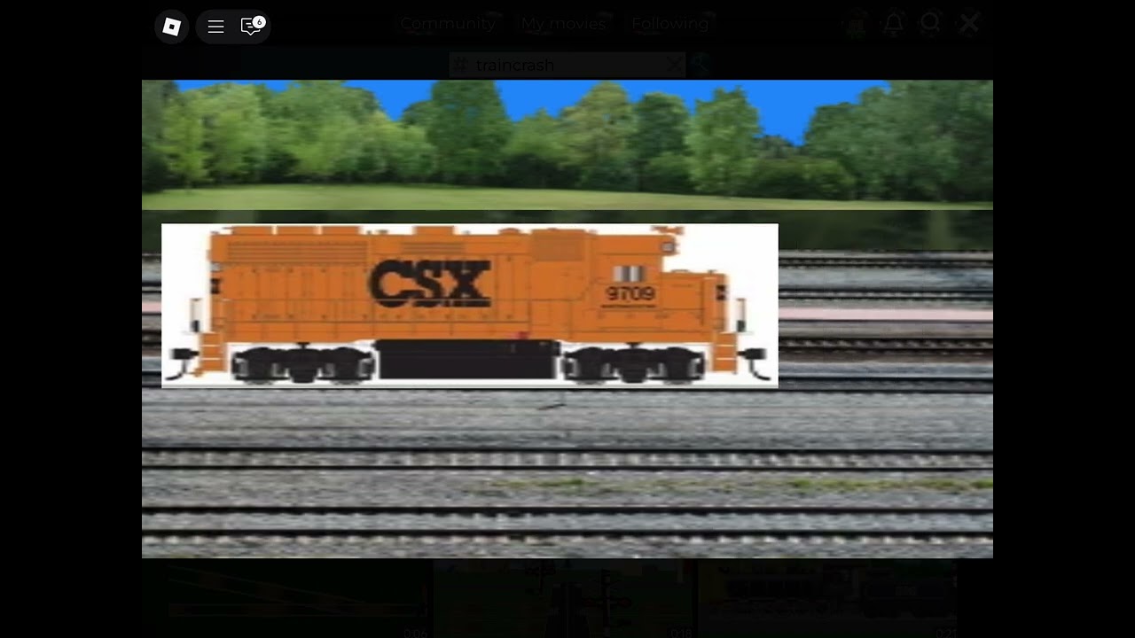 Railfaning a railyard in my movie