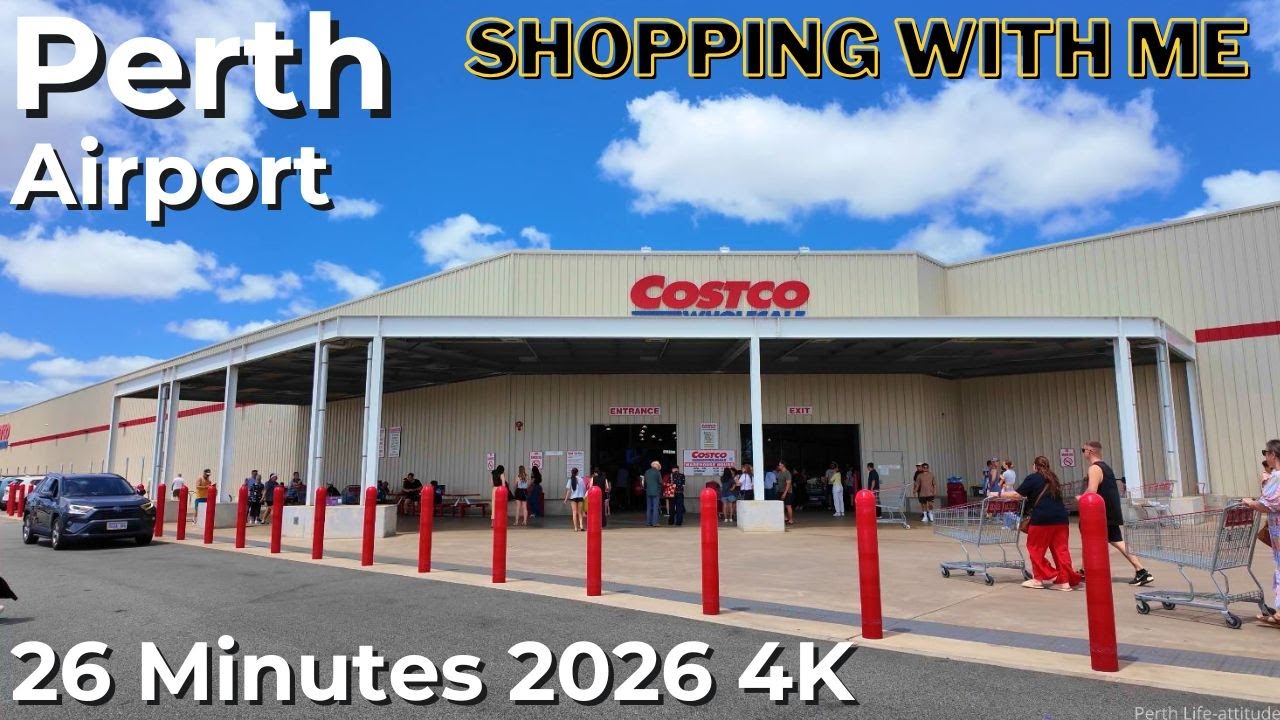 Costco Perth Airport — Busy Weekend Morning Shopping Walk | January 2026