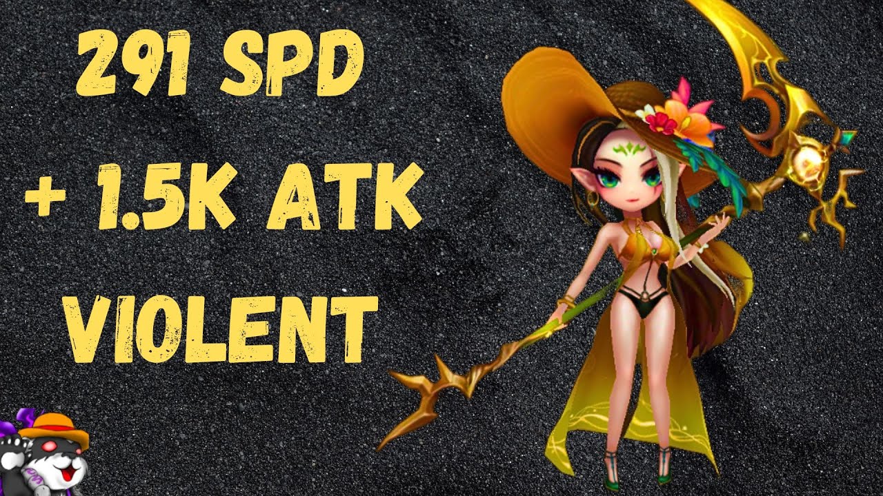 The Power Of Ethna (Wind Hell Lady) In RTA  Summoners War
