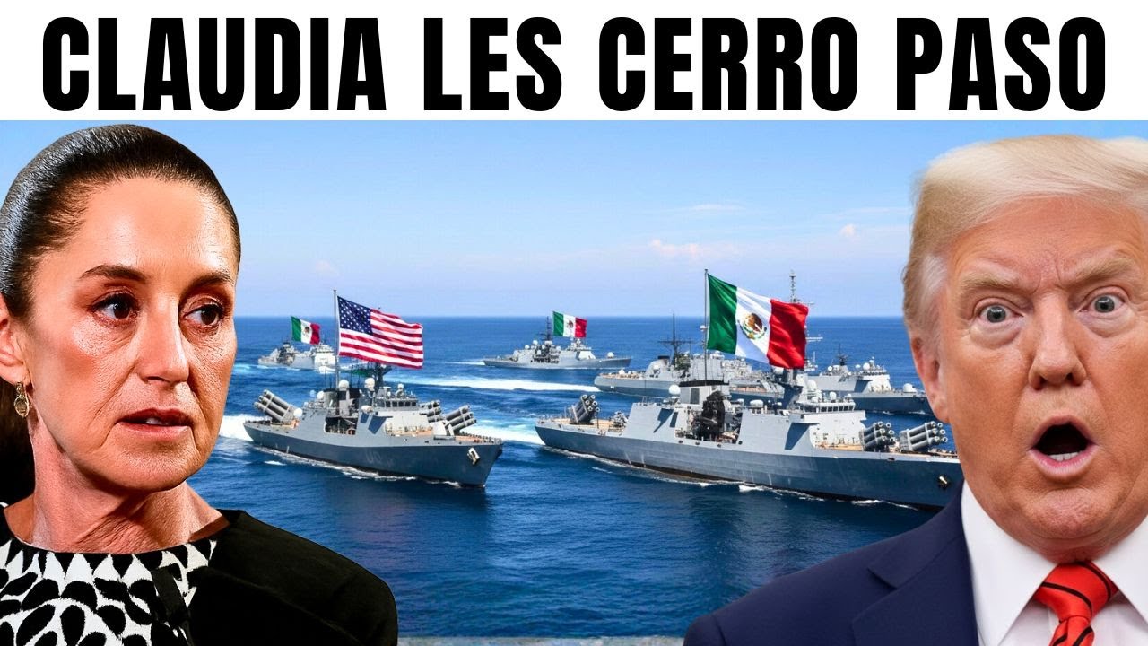 ¡Claudia Hace Historia! La Armada de México Frena el Avance de Estados Unidos en Territorio Nacional