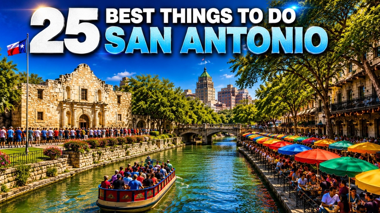 Best Things To Do in San Antonio Texas 2026 4K