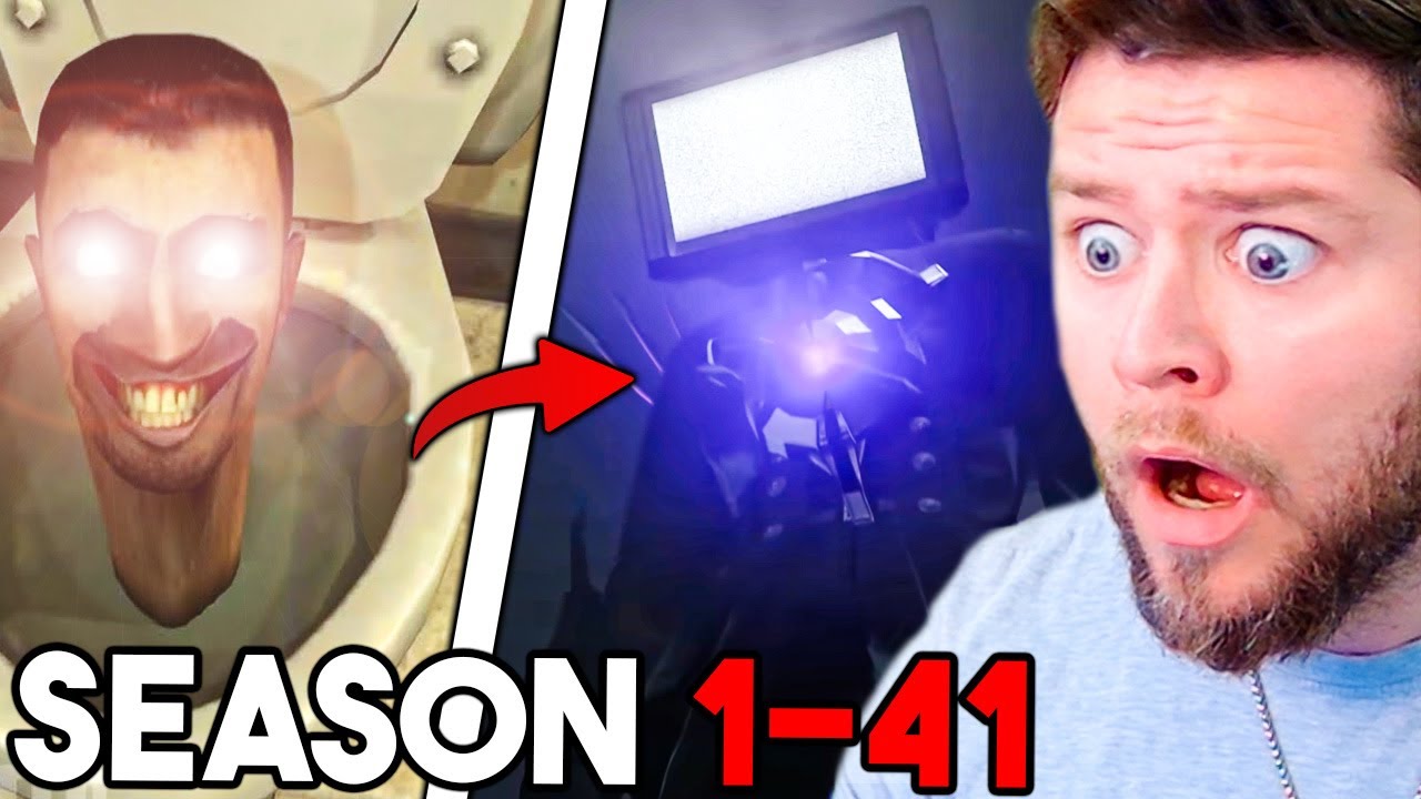 SKIBIDI TOILET ALLE SEASONS REAKTION (Season 1-41)