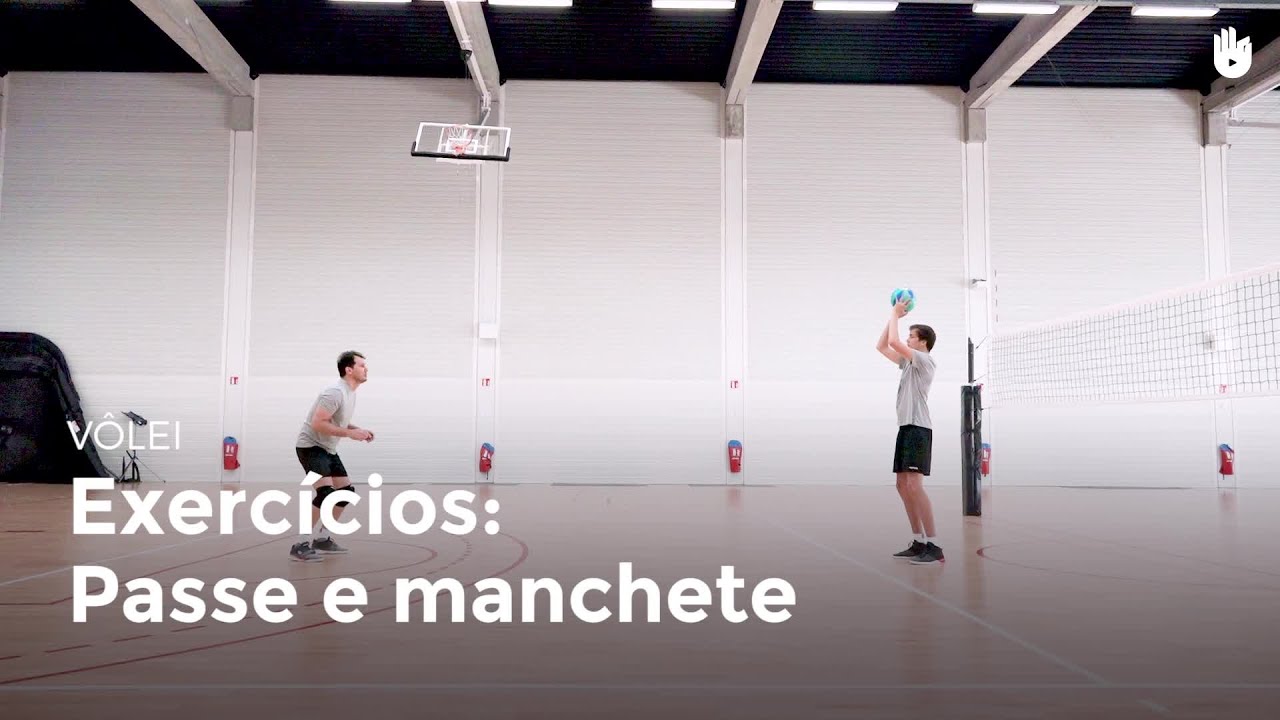 Exercícios: passe e manchete | Vôlei
