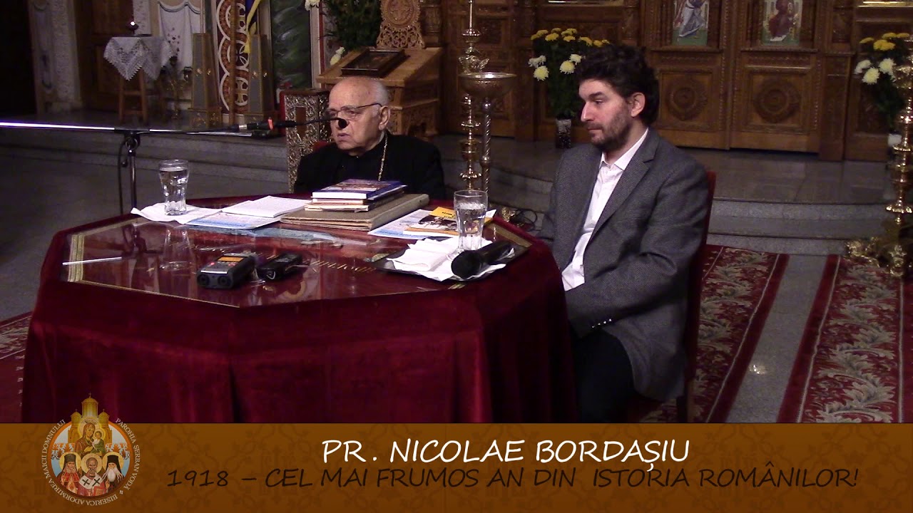 pr. Nicolae Bordasiu - Conferința „1918 – cel mai frumos an din istoria românilor!” (07.10.2018)