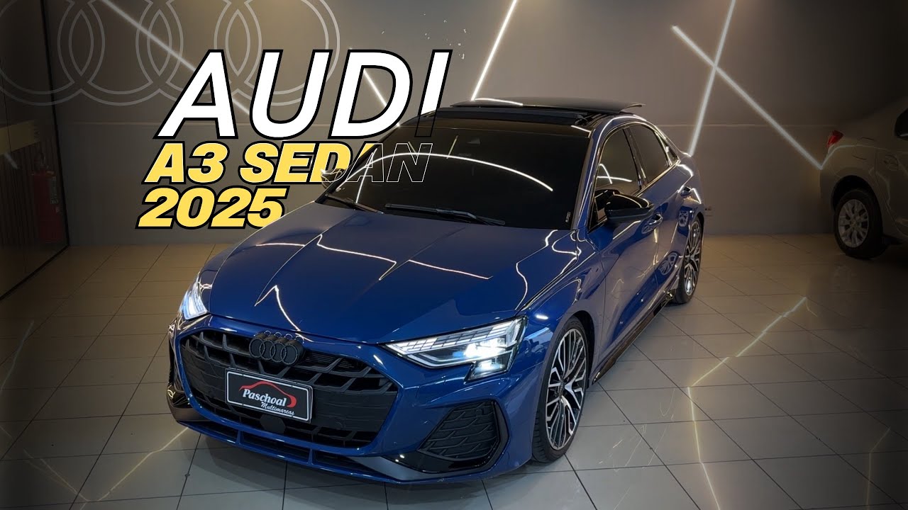 Audi A3 2025 Performance Black S | Review Completo e Detalhes - DISPONÍVEL EM NOSSO ESTOQUE!!!