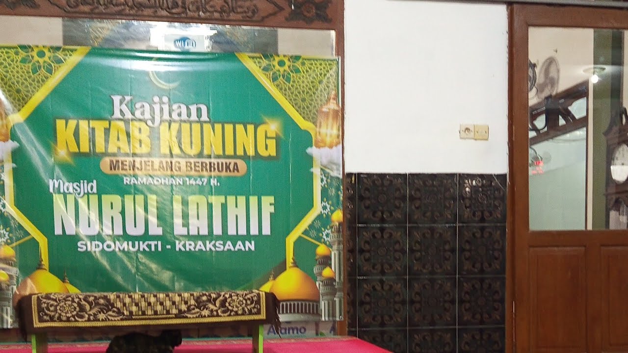 Masjid Nurul Latief Sidomukti Kraksaan_Kajian kitab kuning