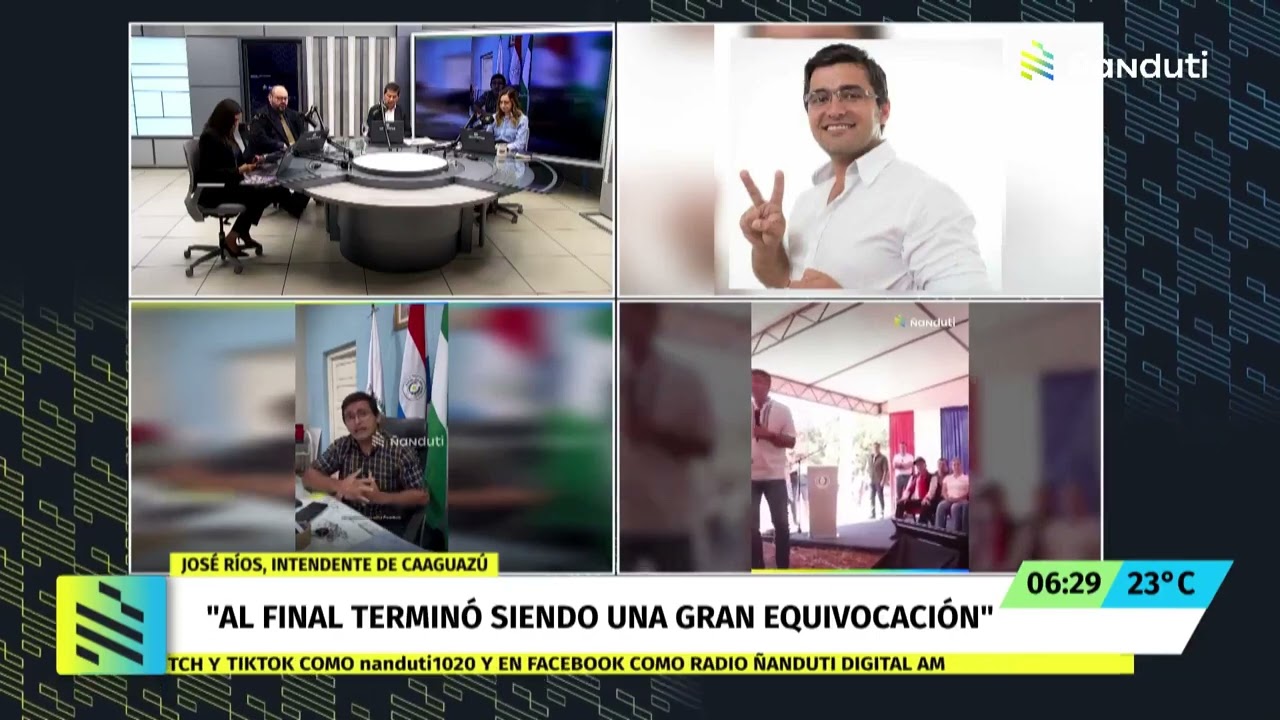 Papu Ríos respondió al presidente Santiago Peña