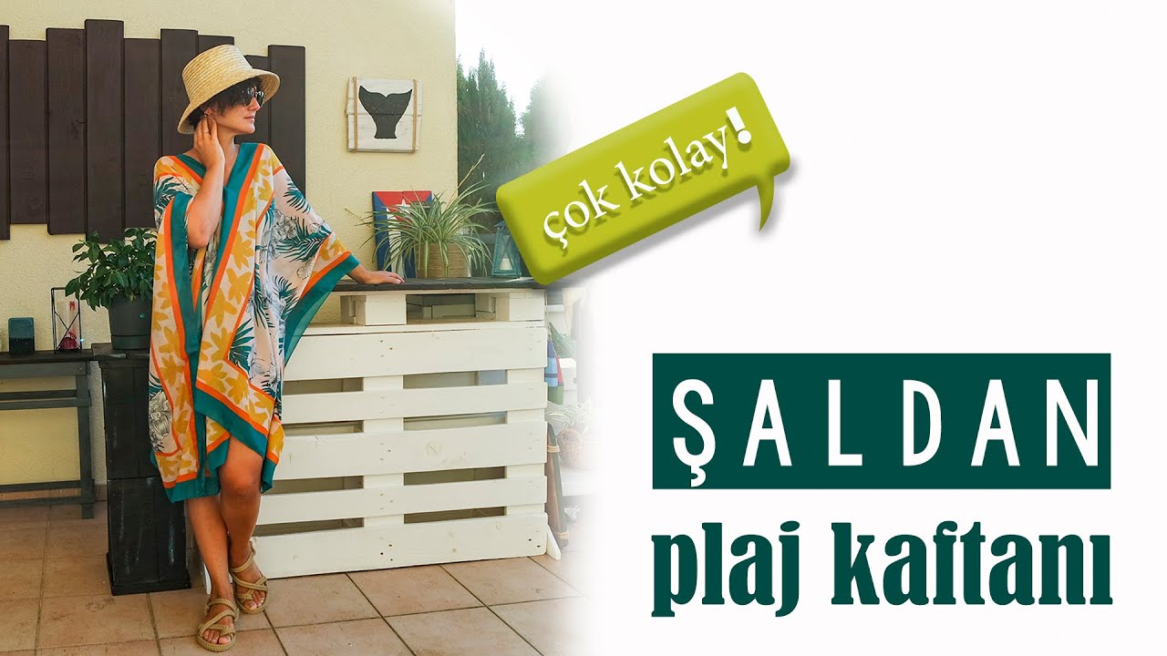 Şaldan Plaj Kaftanı Yapımı | Laçin Tenel