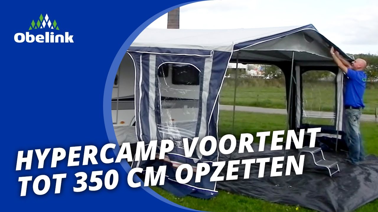 Hypercamp voortent tot 350 cm Opzetten | Instructievideo | Obelink