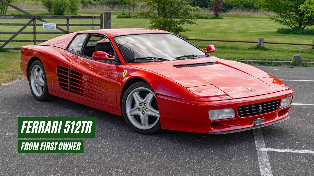 Ferrari 512TR | 1 Owner | 27,997 KM | Great Condition | 1993 -VIDEO- www.ERclassics.com