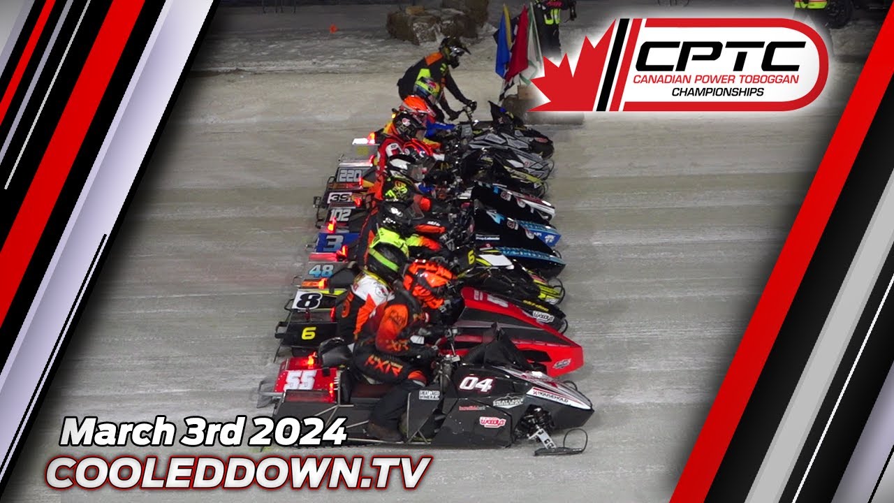 FXR Presents Day #2 of the 62nd Annual Canadian Power Toboggan Championships, March 3rd 2024