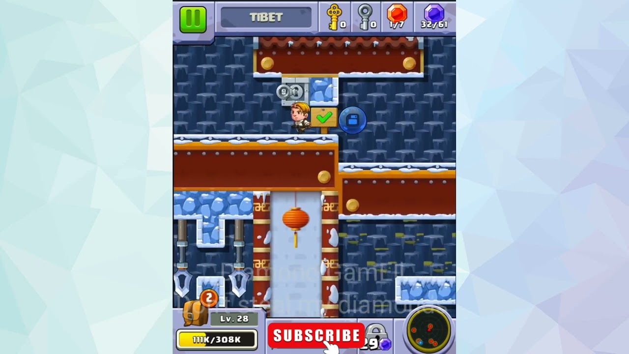 Diamond Quest: Don't Rush! User level 4611 (bahaa)