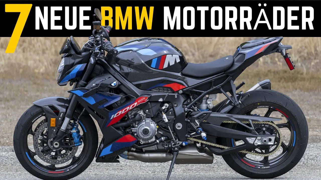 7 neue BMW Motorräder für 2025