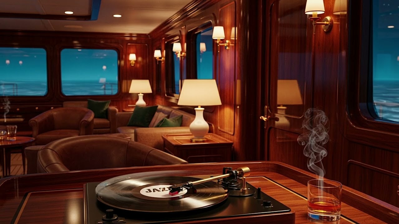 Ocean Breeze Jazz 🌊🎷 | Smooth Luxury Jazz on the Sea, Romantic Cruise Vibes & Deep Relaxation