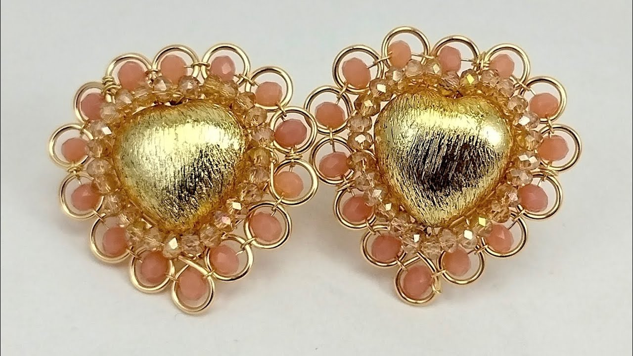 Aretes tutorial #diy #tutorial #joyas 