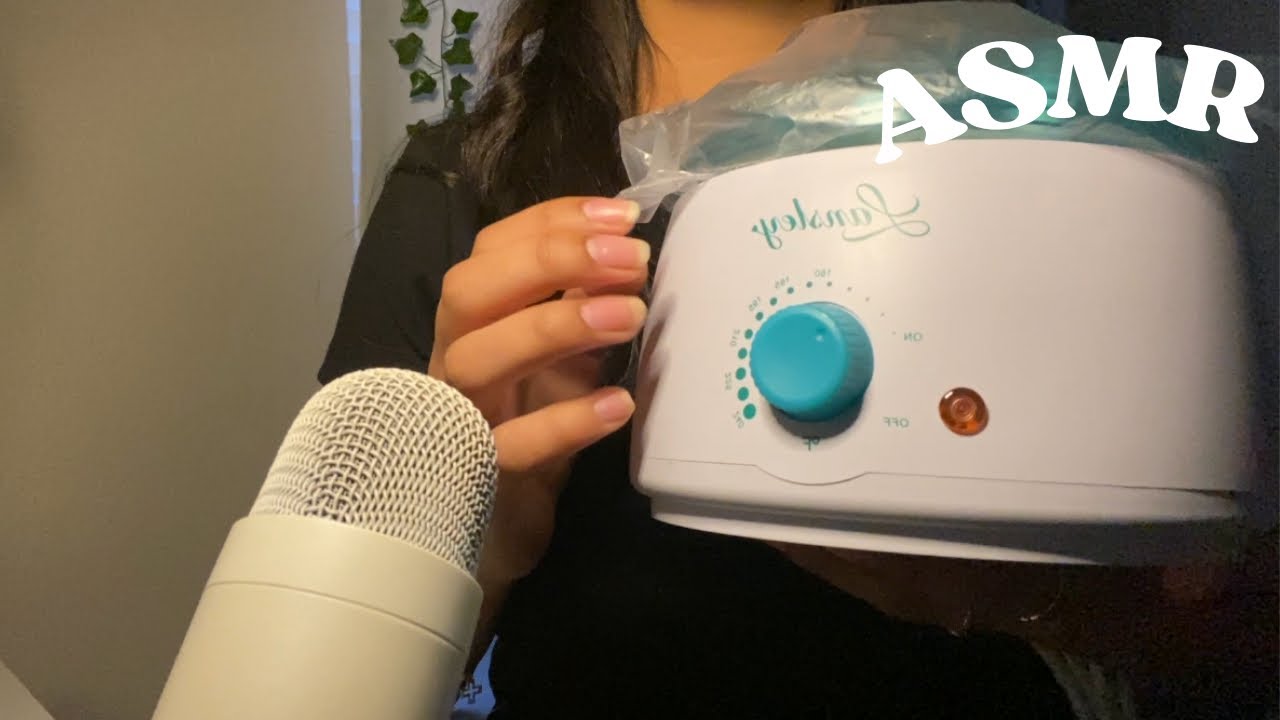 ASMR with wax warmer✨