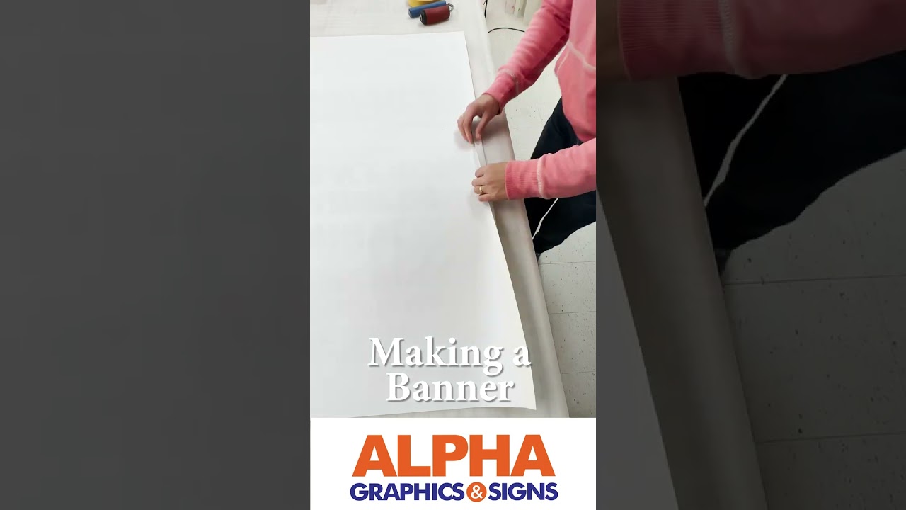 Making a Vinyl Banner