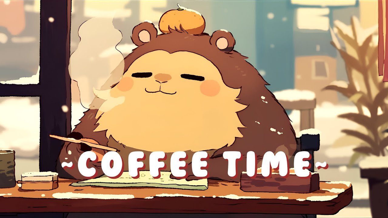 Capybara Lofi Zone - Study Session Music Mix ~ Zen Moments ~ ✨