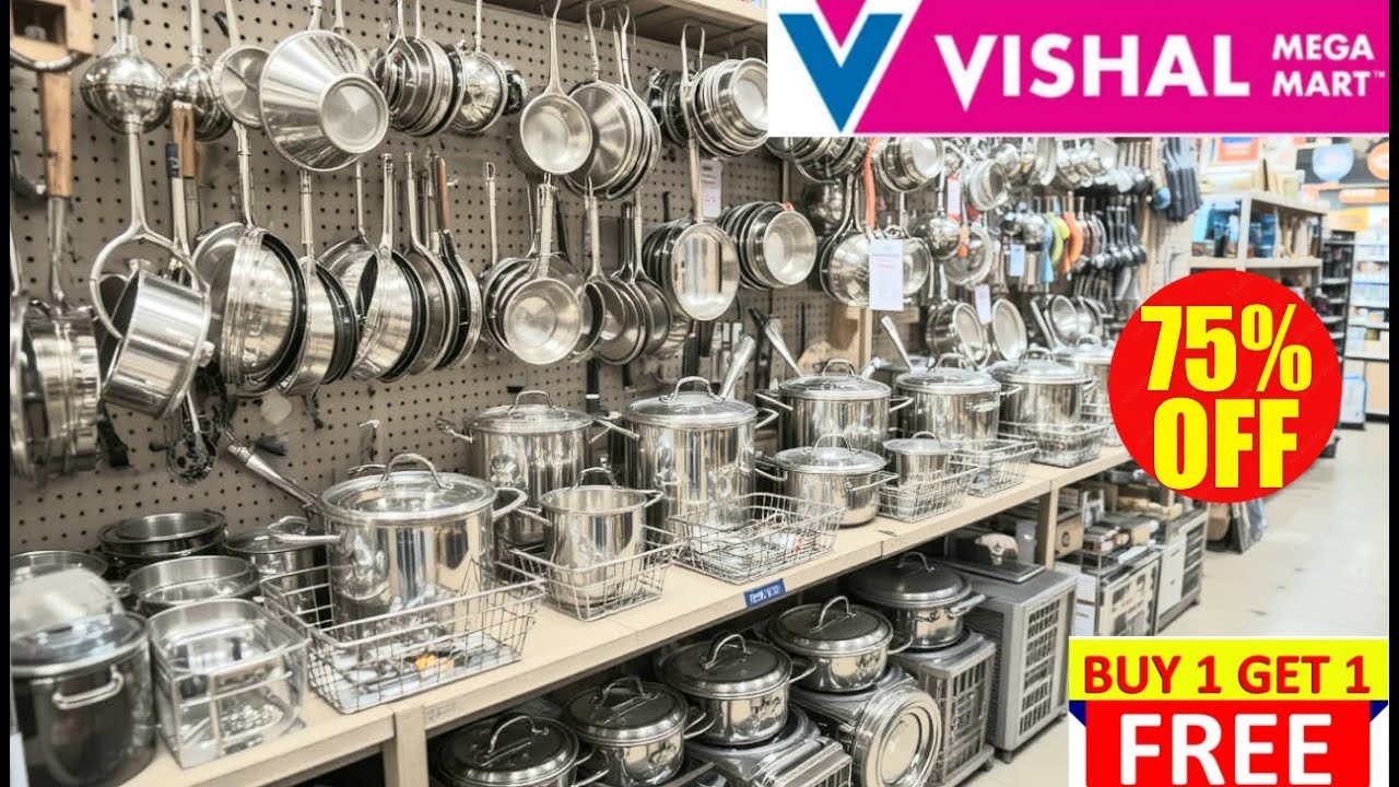Vishal Mega Mart Cheapest kitchenware products under ₹50/- | Vishal Mega Mart Offers Today |
