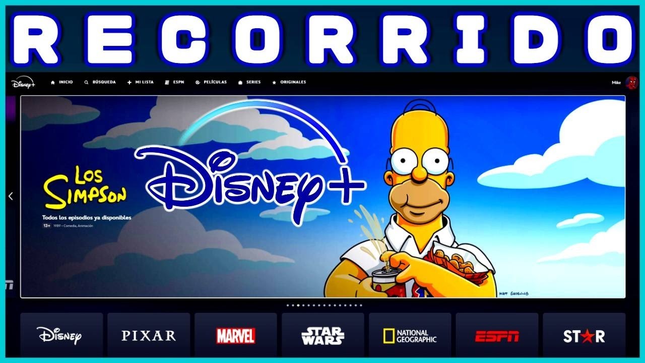 RECORRIDO al NUEVO DISNEY PLUS con ESPN y STAR | Directo | Cine en Combo