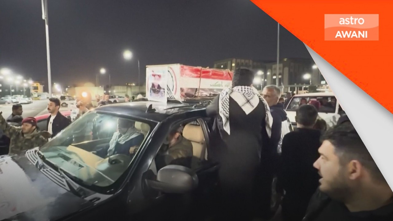 Pengebumian 6 anggota PMF dibunuh dalam serangan udara