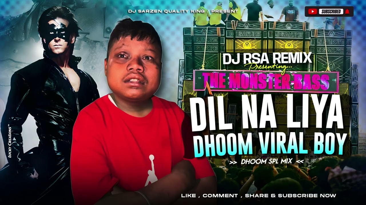 DJ SARZEN SONG 💥 DIL NA DIYA DHOOM VIRAL BOY - DHOOM SPL MIX | TRROT DANCE MIX | DJ RSA REMIX