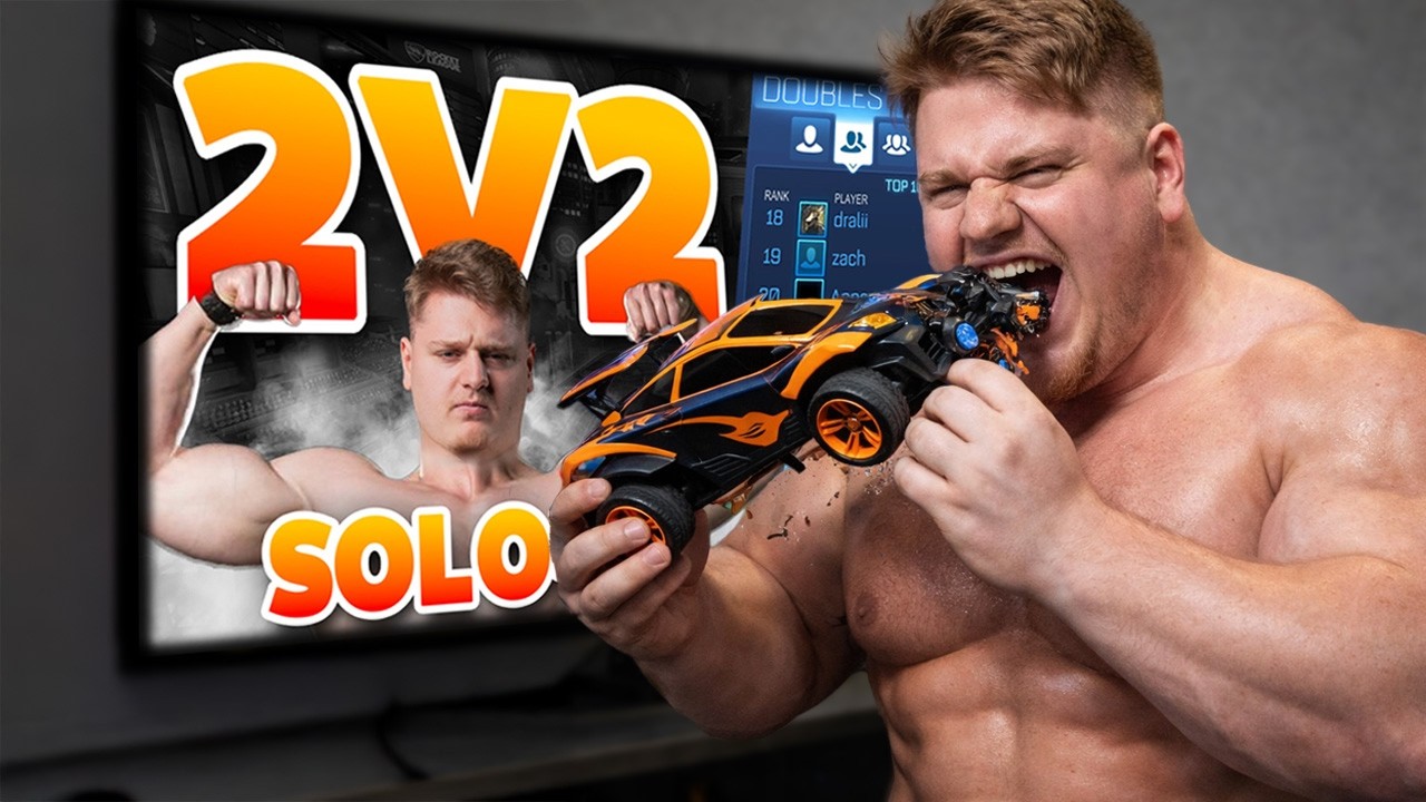 ANSPANNEN IN 2V2 GEGEN BOTS | Rezears | Rocket League | deutsch