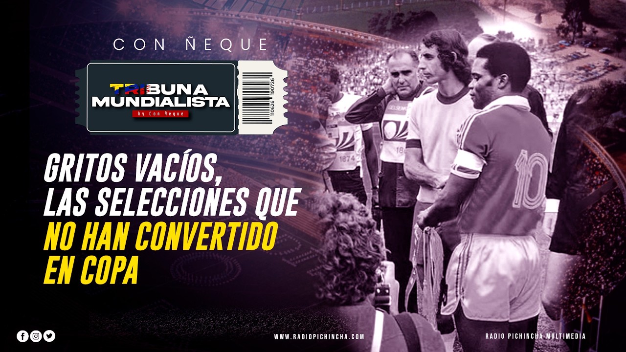 Gritos vacíos, las selecciones que no han convertido en Copa