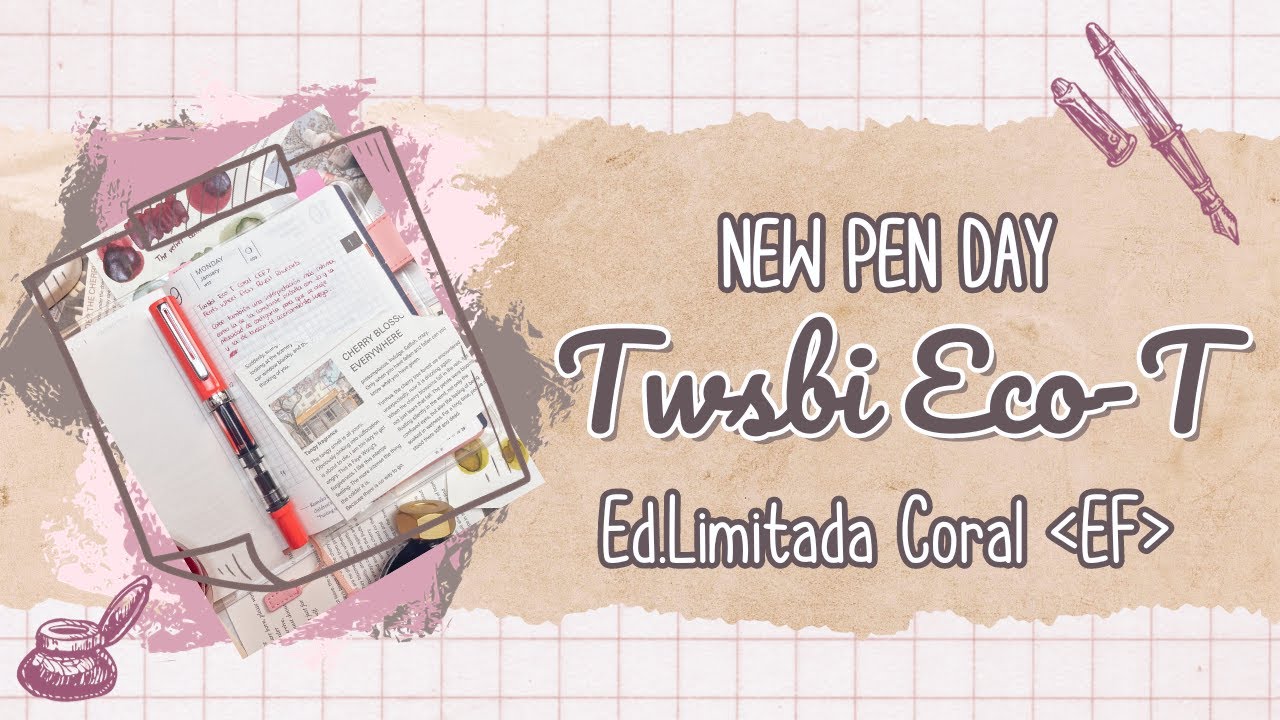 CONSIGO una TWSBI IMPOSIBLE ¿Es AUTÉNTICA? | Twsbi Eco T CORAL | NEW PEN DAY