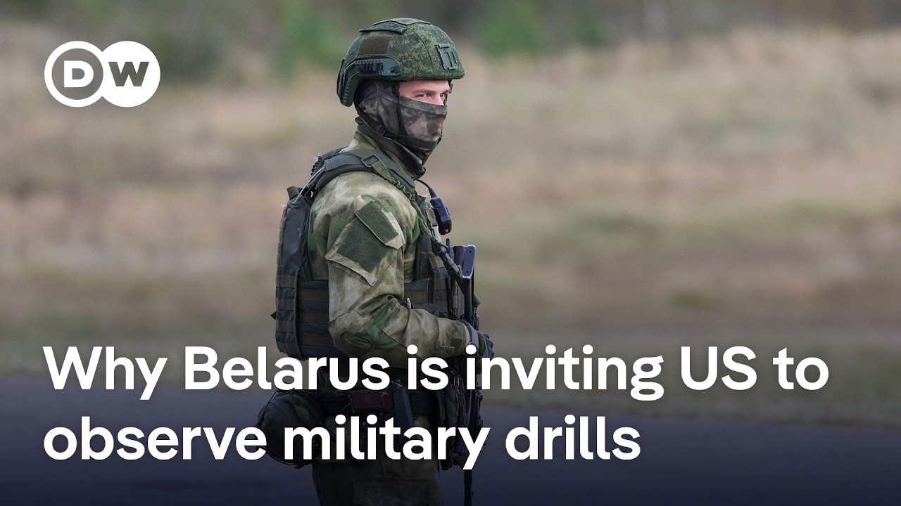 Belarus invites US to observe military drills with Russia under Kyiv's nose | DW News