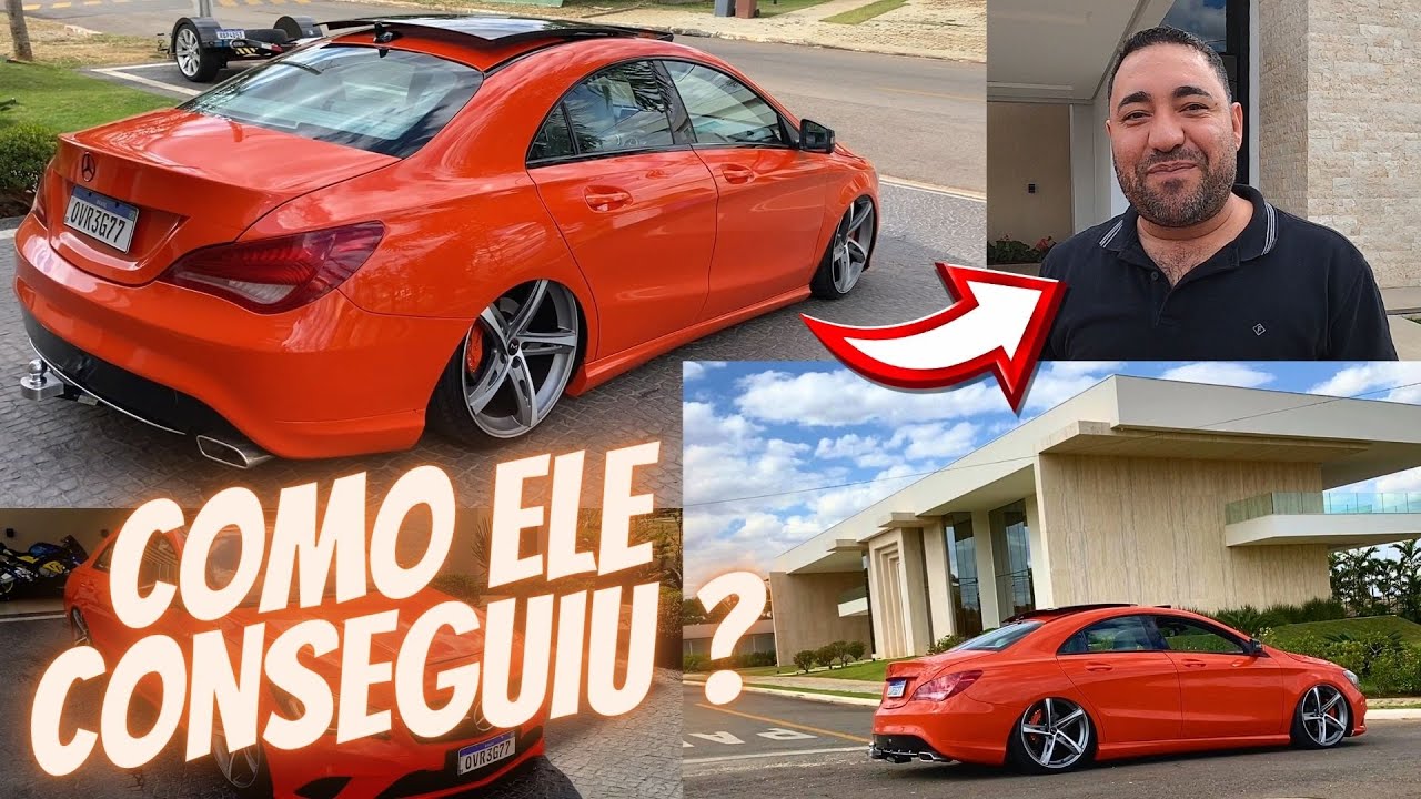 DA POBREZA A RIQUEZA EM APENAS 4 ANOS - CLA200 EXCLUSIVA E MANSÃO !