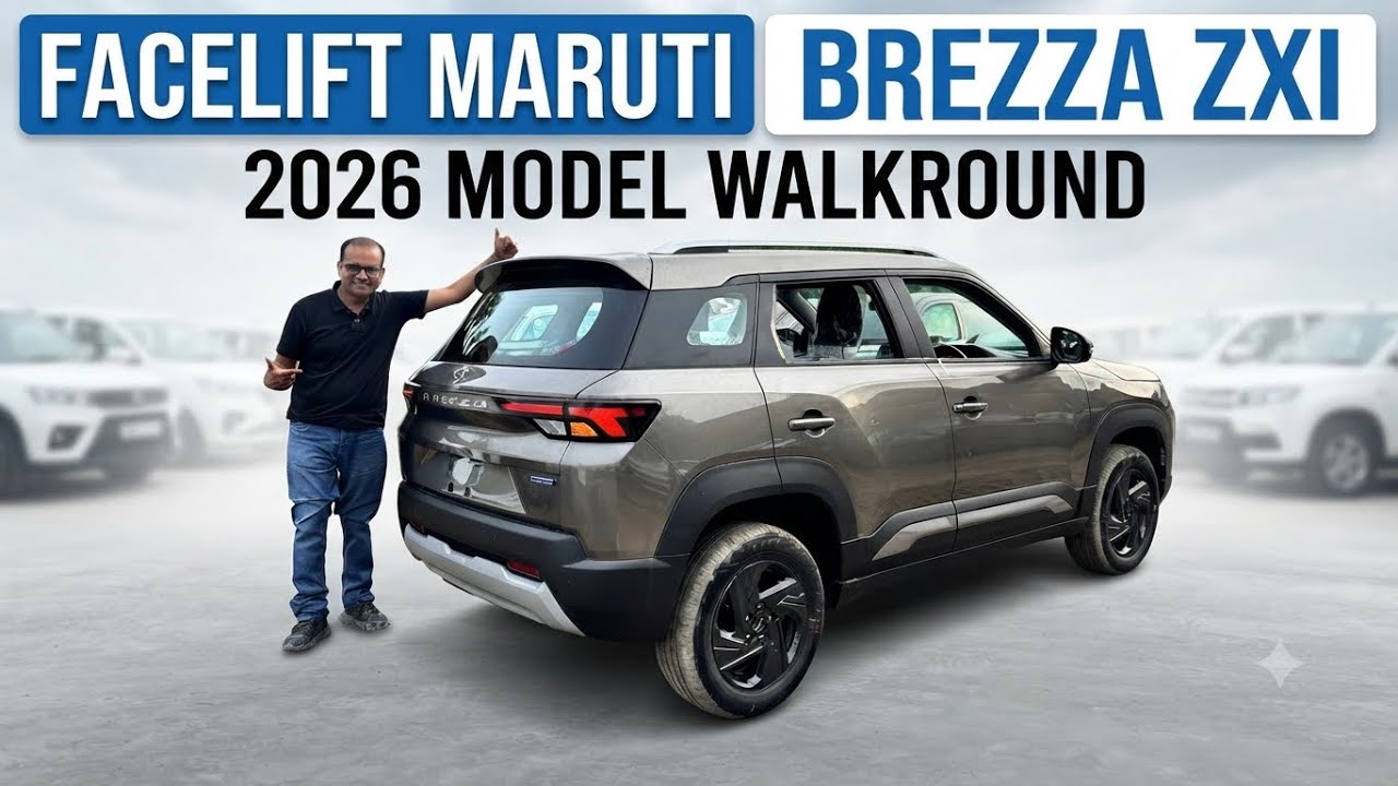 2026 Maruti Brezza ZXI Facelift 🔥 Full Detailed Review | Price, Features & Mileage