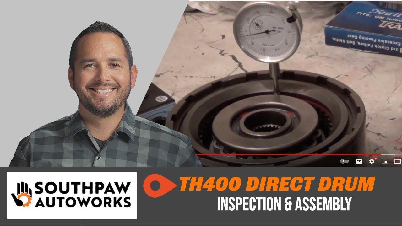 Переборка TH400: прямой барабан #SouthpawAutoworks