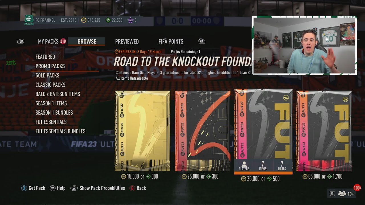 This Pack has a 90% Chance of a Walkout...