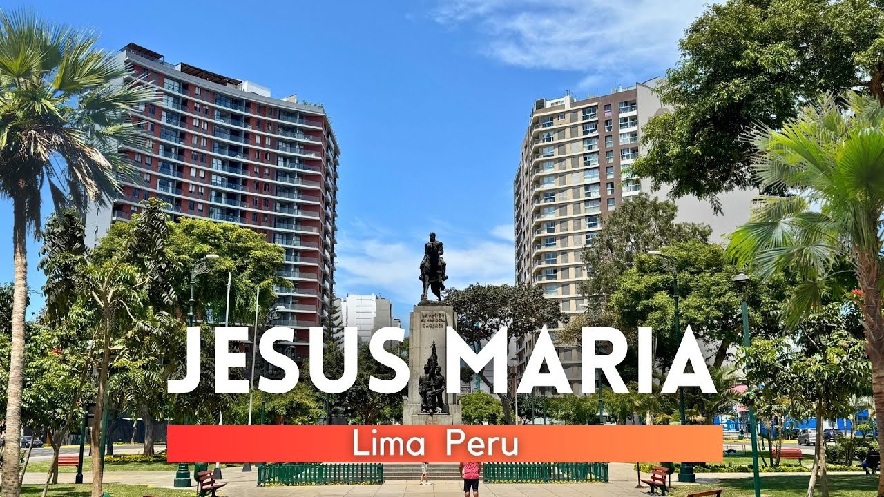 Jesus Maria, Lima Peru 2025 4K 🇵🇪  Walking Tour of Vibrant Streets and Local Lifestyle