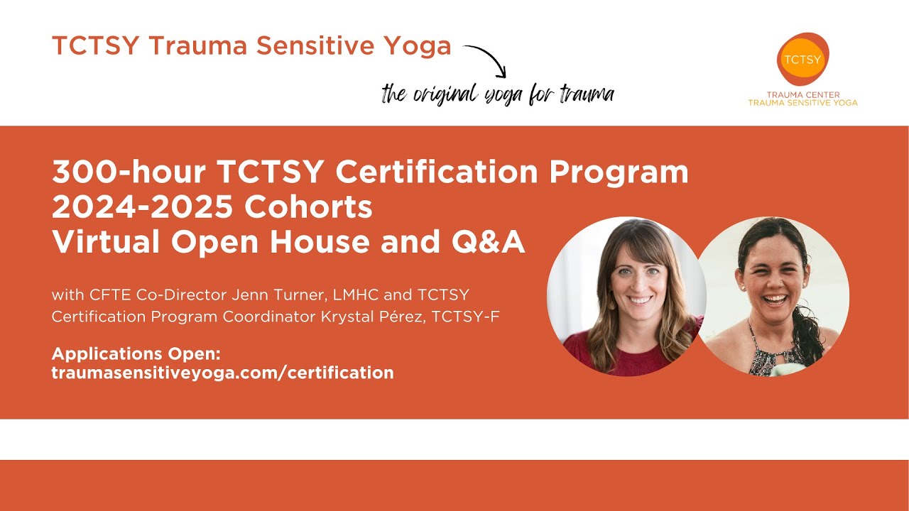 2024-25 TCTSY Certification Program Virtual Open House