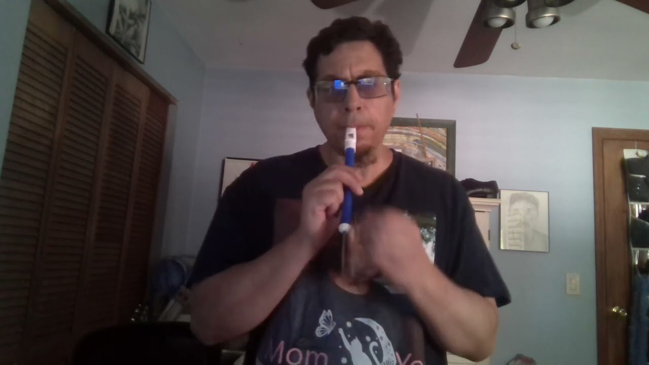 EB Slide Whistle To Slow Blues Backing Track Aug 16th 2025