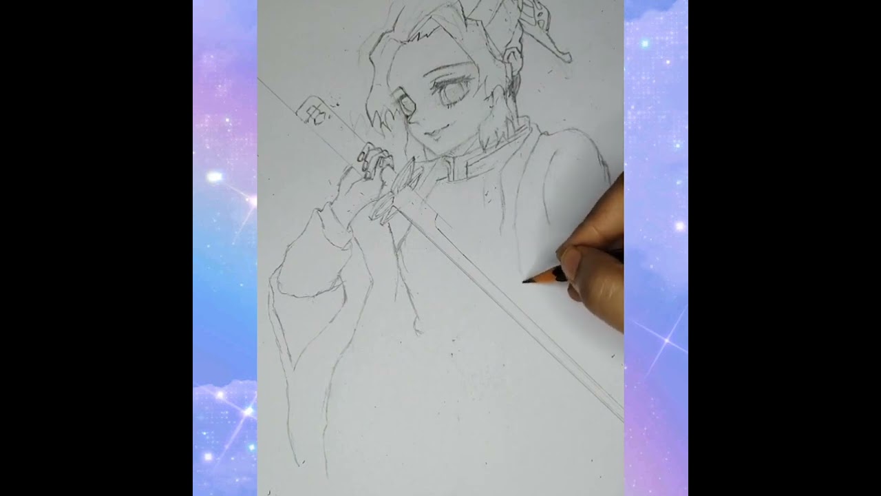 Drawing the Shinobu Kocho.