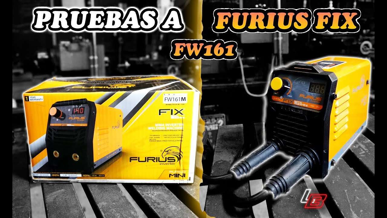 Prueba a maquina de soldar FURIUS FIX FW161 MINI 👨&zwj;🏭.