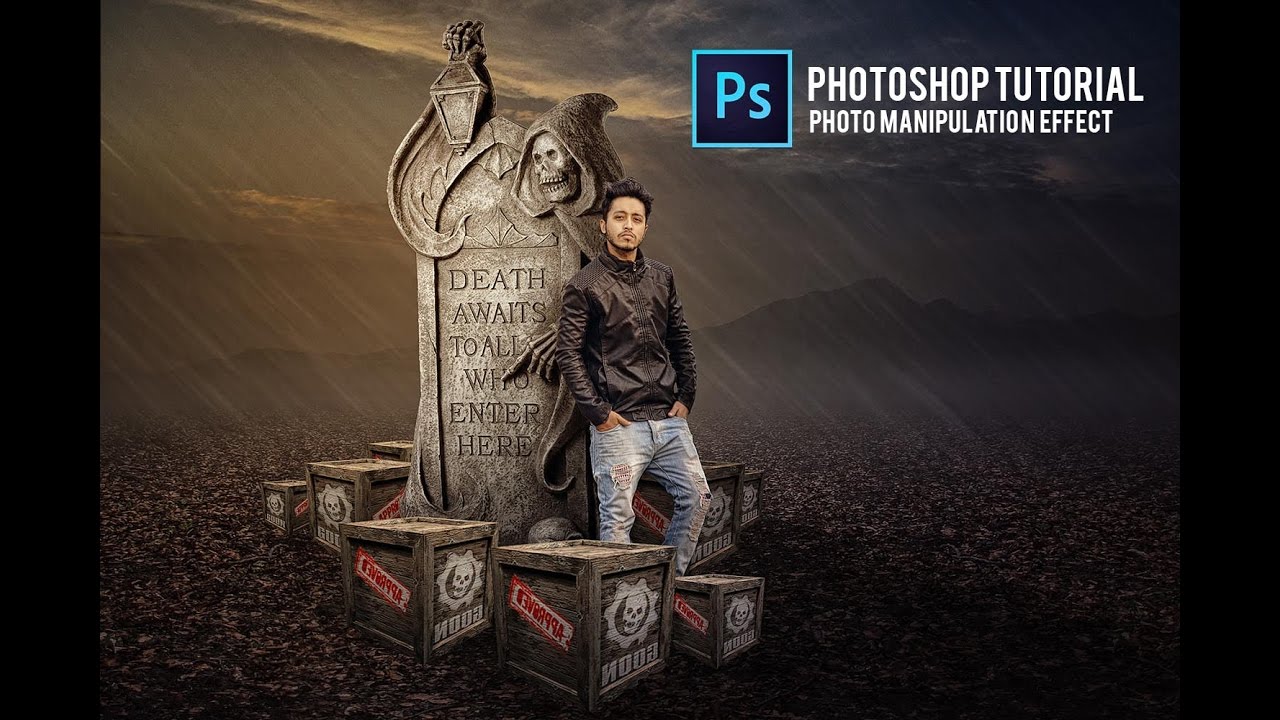Photoshop Tutorial | Photo Manipulation Dark Night Effect
