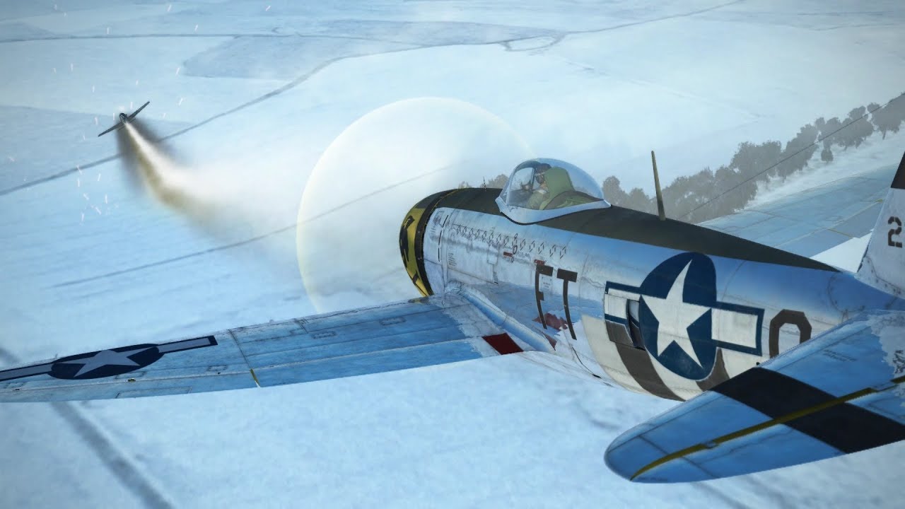 P-47 - Raid at airfield - Multiplayer - IL-2 Bodenplatte