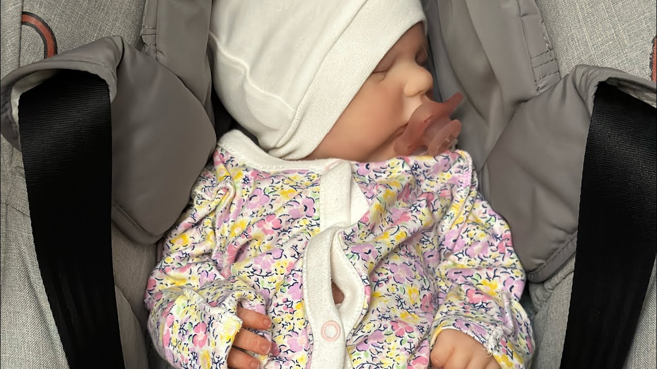 Путешествие с силиконовым реборном Ариадной #newborn #rebornoriginal #reborn 